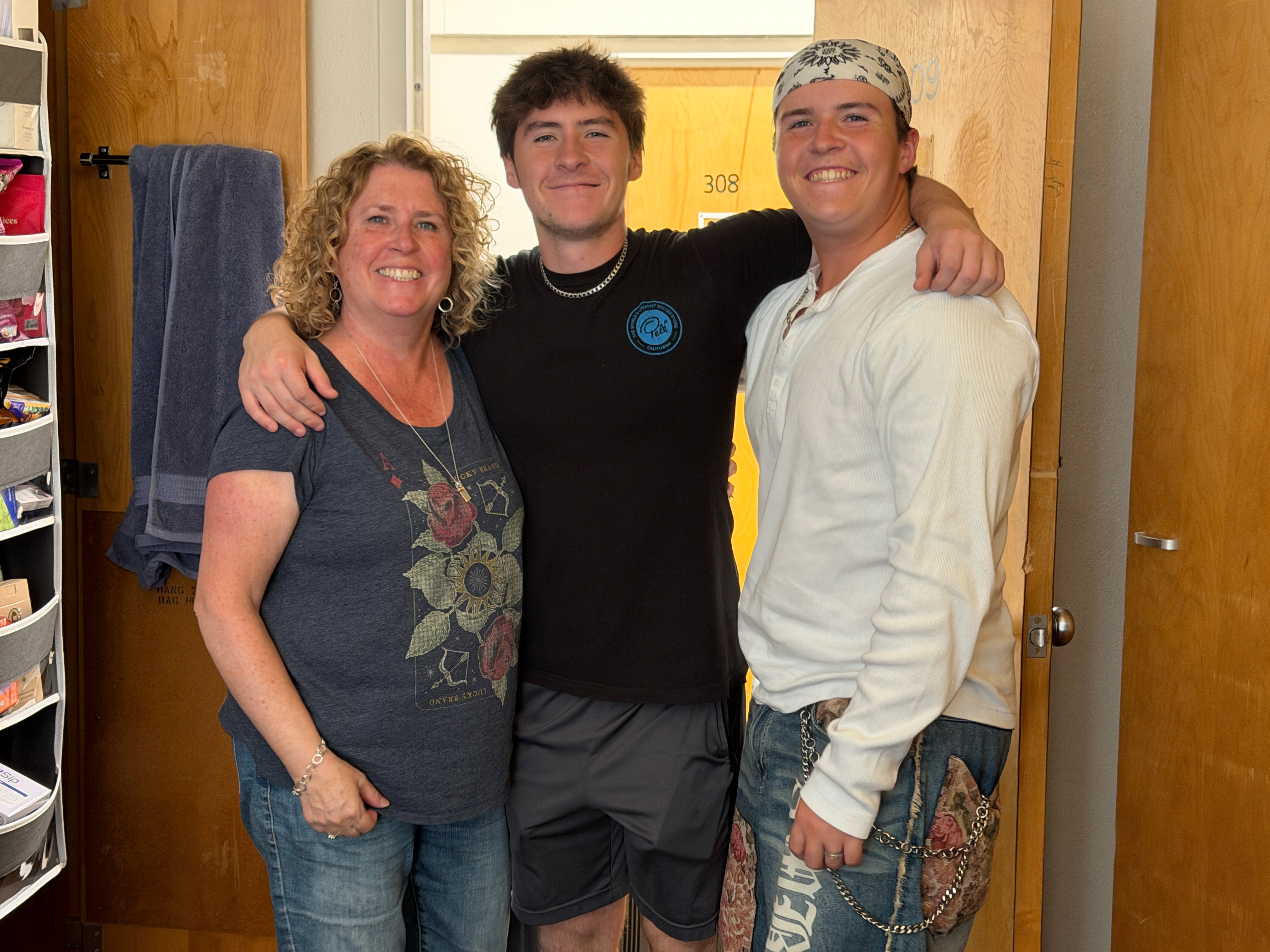 Carter, Colton, and Mom at StreitPerham